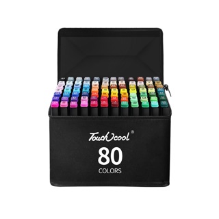 Bút màu Marker Touchcool túi vải bộ 30/40/80/120 màu