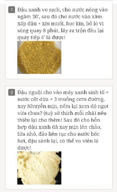 Tinh bột đậu xanh cao cấp Thái Mung Bean, làm bánh lọt, bánh đậu xanh siêu ngon