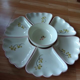 Bộ đĩa tô canh bát tràng