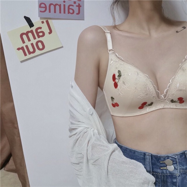 Bán Sỉ Áo Lót Fruit GirlSu Ren Hoa Quả Nhiệt Đới Không Gọng Nâng Ngực Xuất Nhật | BigBuy360 - bigbuy360.vn