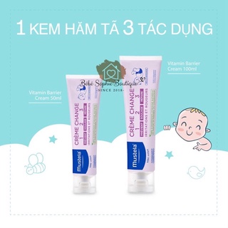 Kem làm dịu da và hỗ trợ hăm tã cho bé từ sơ sinh Mustela 123 50ml | Bebe Sophie