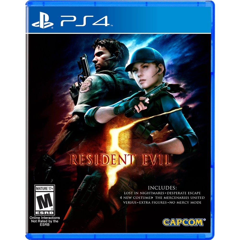 Đĩa Game PS4 - Resident Evil 5 (Nguyên Seal) Hệ US