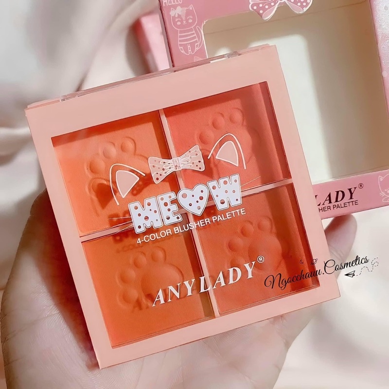 MÁ HỒNG 4 Ô ANYLADY MEOW