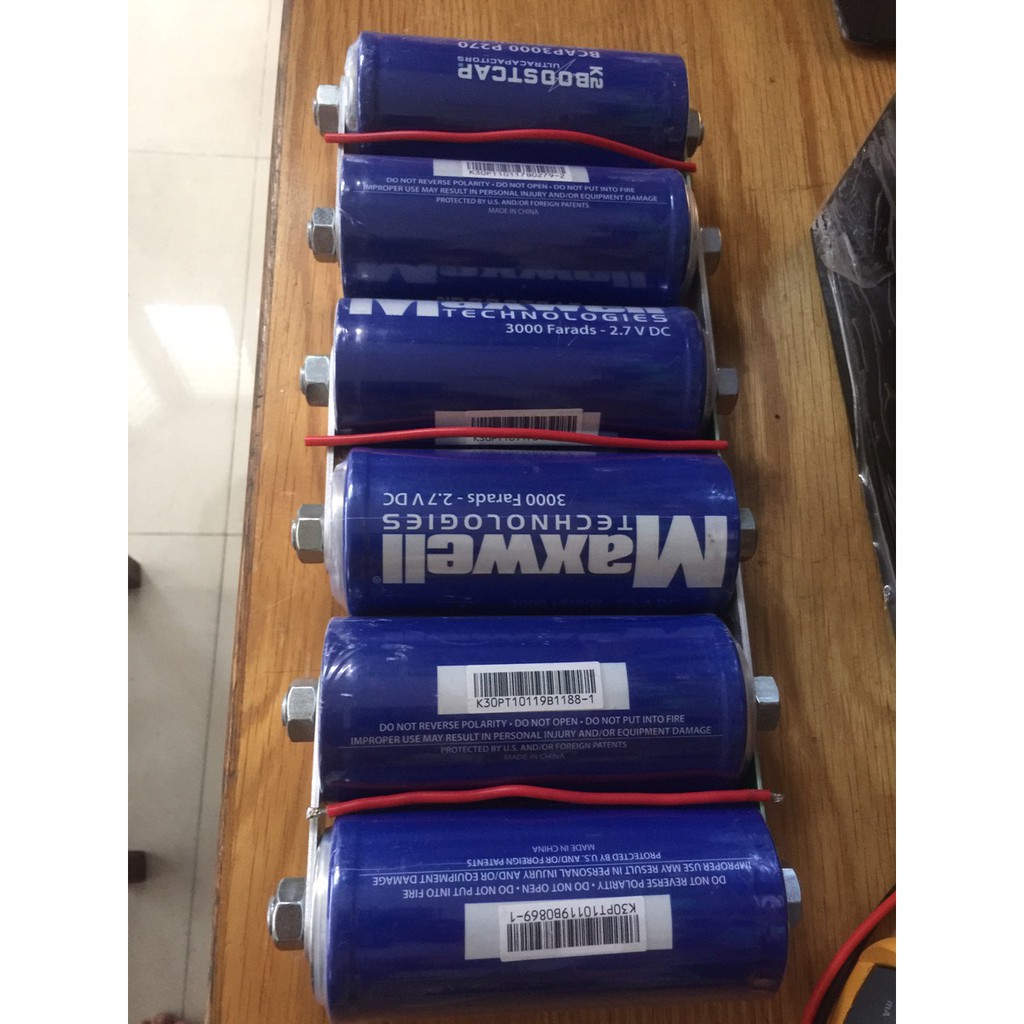 Maxwell Siêu tụ điện 2.7V 3000F