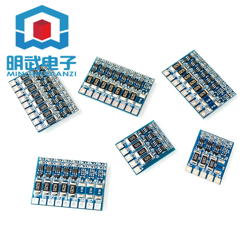 Bảng Mạch Cân Bằng Pin Lithium 18650  3 / 4 / 5 / 6 / 7 / 8 11.1~33.6V 8S