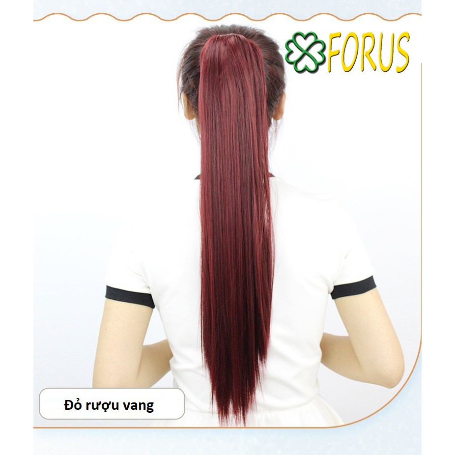 Ngoạm kẹp tóc giả thẳng dài 60cm N159 Sỉ 55k