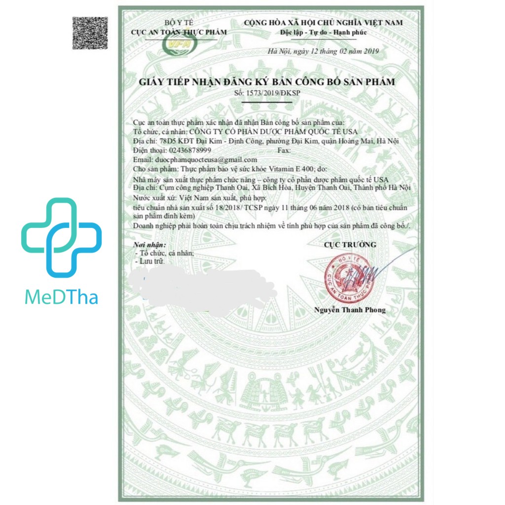 Viên Uống Bổ Sung Vitamin E 400 Kèm Tinh chất Nha Đam  - Dưỡng Ẩm Da, Chống Lão Hoá