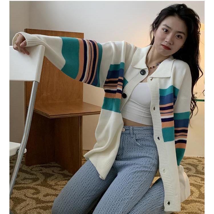 Áo khoác Cardigan thiết kế mới thời trang theo phong cách hàn quốc | WebRaoVat - webraovat.net.vn