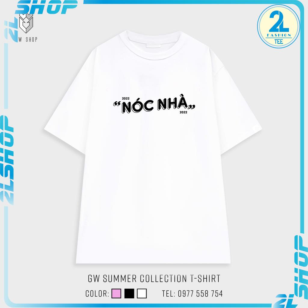 Áo đôi nam nữ unisex Trụ Cột Nóc Nhà , đồ đôi nam nữ tay lỡ form rộng vải cotton  2 chiều giá rẻ