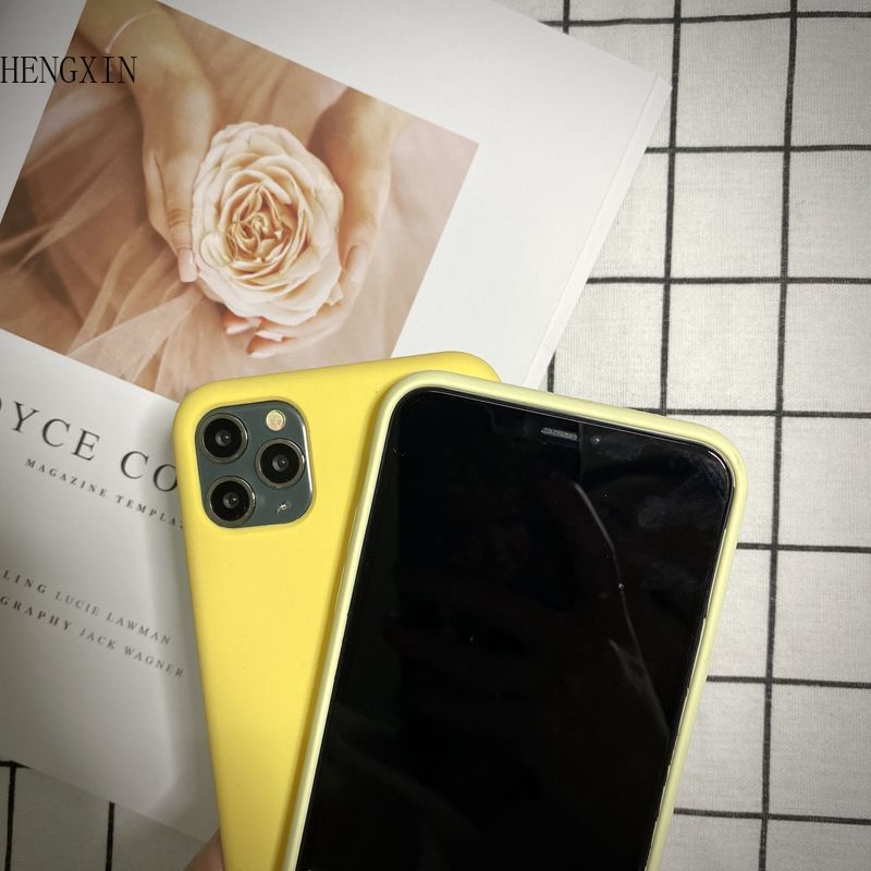 Ốp Điện Thoại Silicon Dẻo Huỳnh Quang Chống Rơi Cho iPhone11 Xs Max XR SE I8 I7 Plus | BigBuy360 - bigbuy360.vn