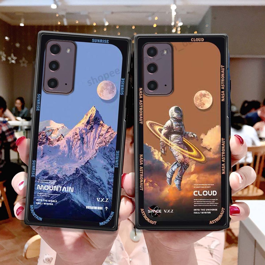 Ốp Samsung Note 20 hình vũ trụ, mountain, cloud phong cách cá tính