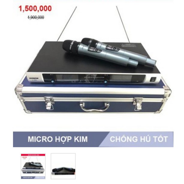 MICRO KHÔNG DÂY SHURE U980.1