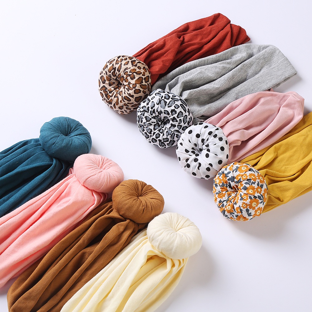 Mũ Cotton 10 Màu Mới Cho Bé