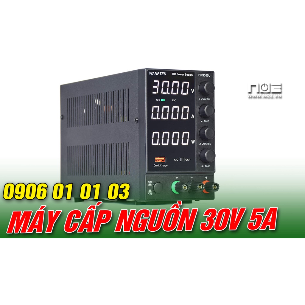 Máy cấp nguồn đa năng laptop WANPTEK DPS305U 30v 5A, HÀNG ĐẸP XỊN xÒ