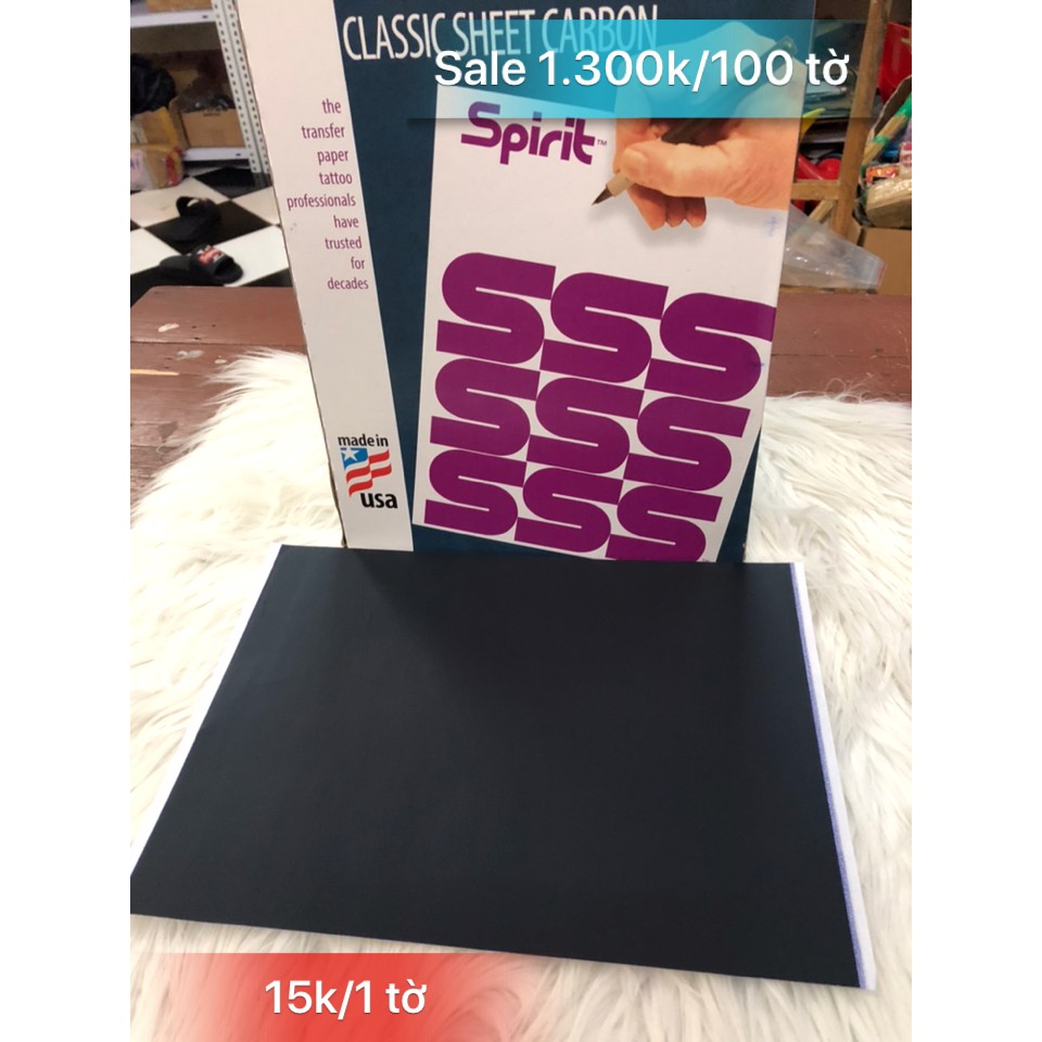 Giấy than USA loại 1 - Chuyên dụng cho xăm hình