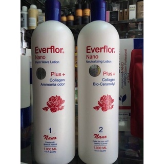 Uốn lạnh Everflor Nano 1000ml x2  (Số 1+2)
