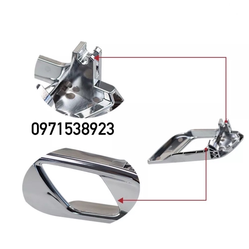 TAY MỞ CỬA TRONG FORD RANGER EVEREST MAZDA BT-50 2012-2022 cao cấp giá rẻ