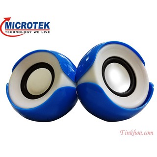 Loa vi tính 2.0 microtek mt-125 – 6w.mt125