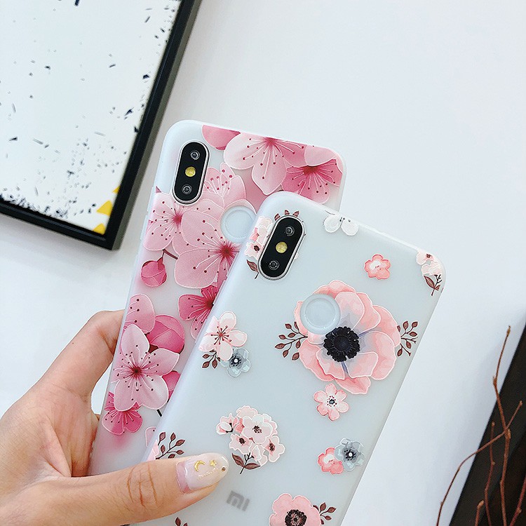 Ốp điện thoại TPU mềm họa tiết hoa cho Samsung A10S A20S A30S A50S M30S A10 A20 A30 A50 A70 A7 S8 S9 S10 Note 8 9 | BigBuy360 - bigbuy360.vn