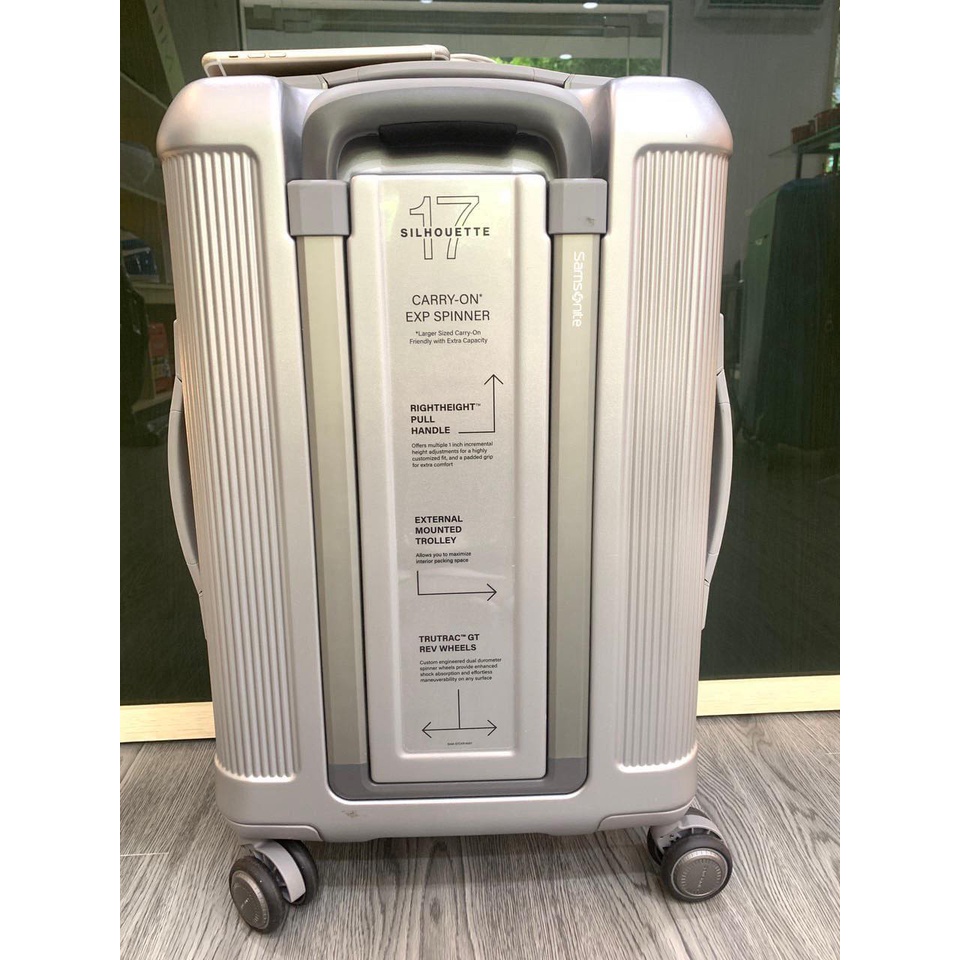 Valy Samsonite size cabin dòng doanh nhân xịn xò nhất của Samsonite