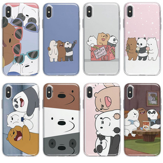 Ốp lưng Meizu M5C M5S M6T M6S U10 U20 vỏ điện thoại Silicone mềm Case Ba con gấu3