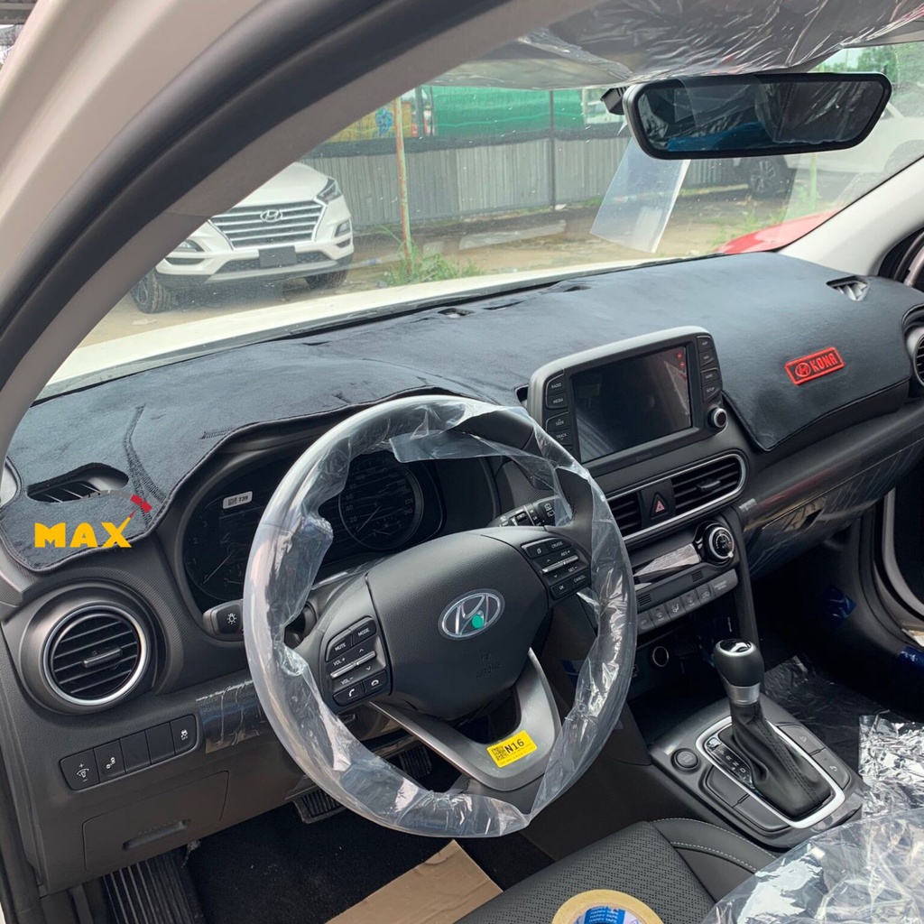 Thảm Taplo HYUNDAI Accent Elantra i10 Kona Santafe Sonata Tucson Creta Palisade Custin Ioniq 5 Chất Liệu Lông Cừu Dày
