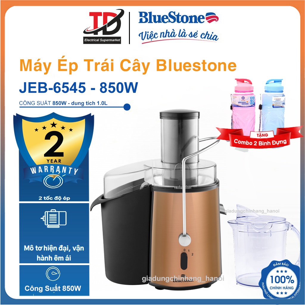 Máy Ép Trái Cây BlueStone JEB-6545, Công Suất 850W, Bảo Hành Chính Hãng 2 Năm