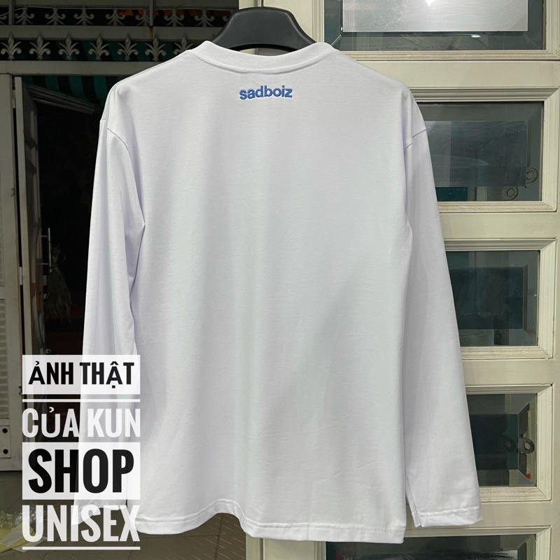 Áo sad boiz ripped signature long sleeve Áo thun tay dài sadboiz RIPPED SIGNATURE | BigBuy360 - bigbuy360.vn