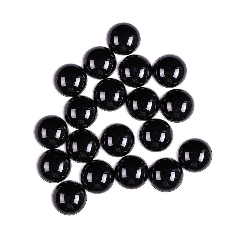 MIHAN1 100 Mắt Gấu Nhựa Màu Đen 3-12mm Trang Trí Giáng Sinh