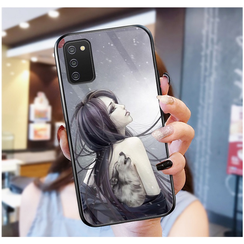 Ốp Lưng SAMSUNG GALAXY A02S/A02, A03s Ốp kính bóng cao cấp mới nhất