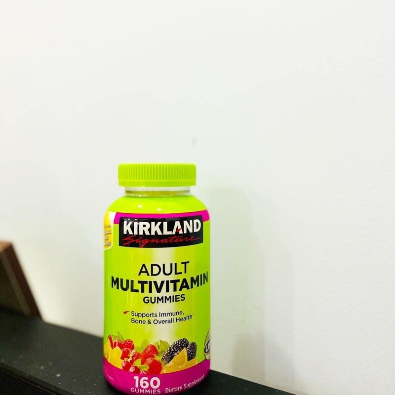 Kirkland Kẹo Dẻo Signature Adult Multivitamin Gummies 160v