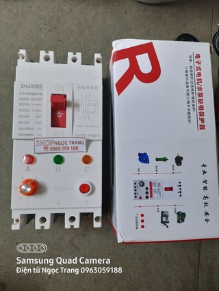 Aptomat Chống Mất Pha 160A - giá 1 cái