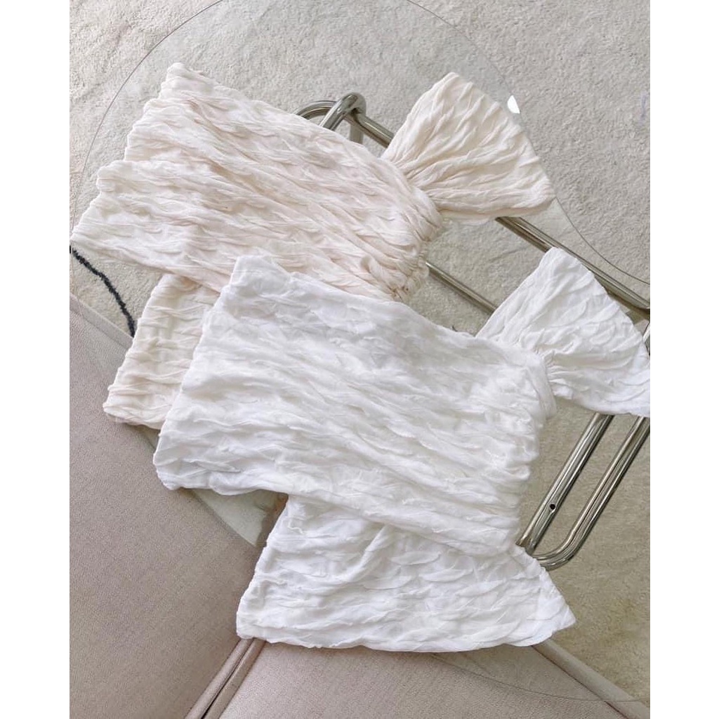 Áo bẹt vai chéo siêu xinh