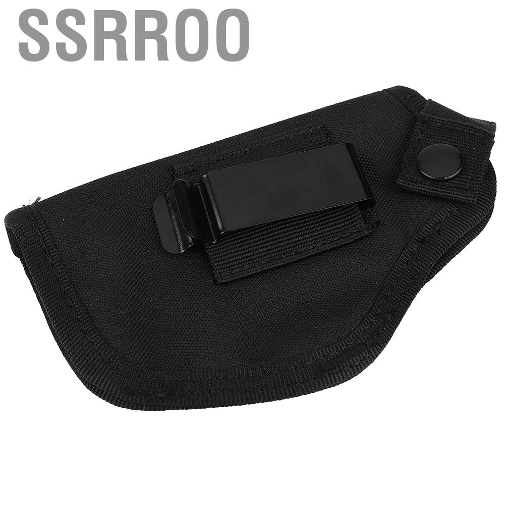 Ssrroo Universal Holster Durable Concealed Carry Black Oxford Cloth Waist Belt