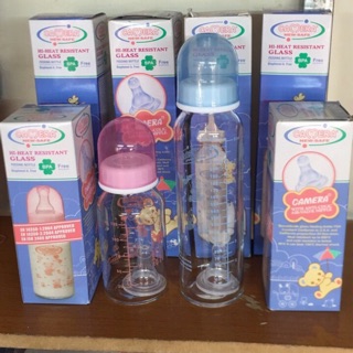 Bình sữa thủy tinh CAMERA 240ml