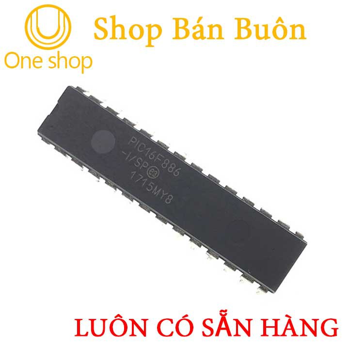 PIC16F886-I/SP DIP-28 Chất Lượng