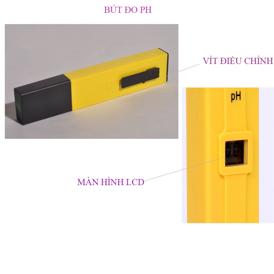 THIẾT BI ĐO ĐỘ PH - PH - Bút thử PH - ĐO ĐỘ Ph