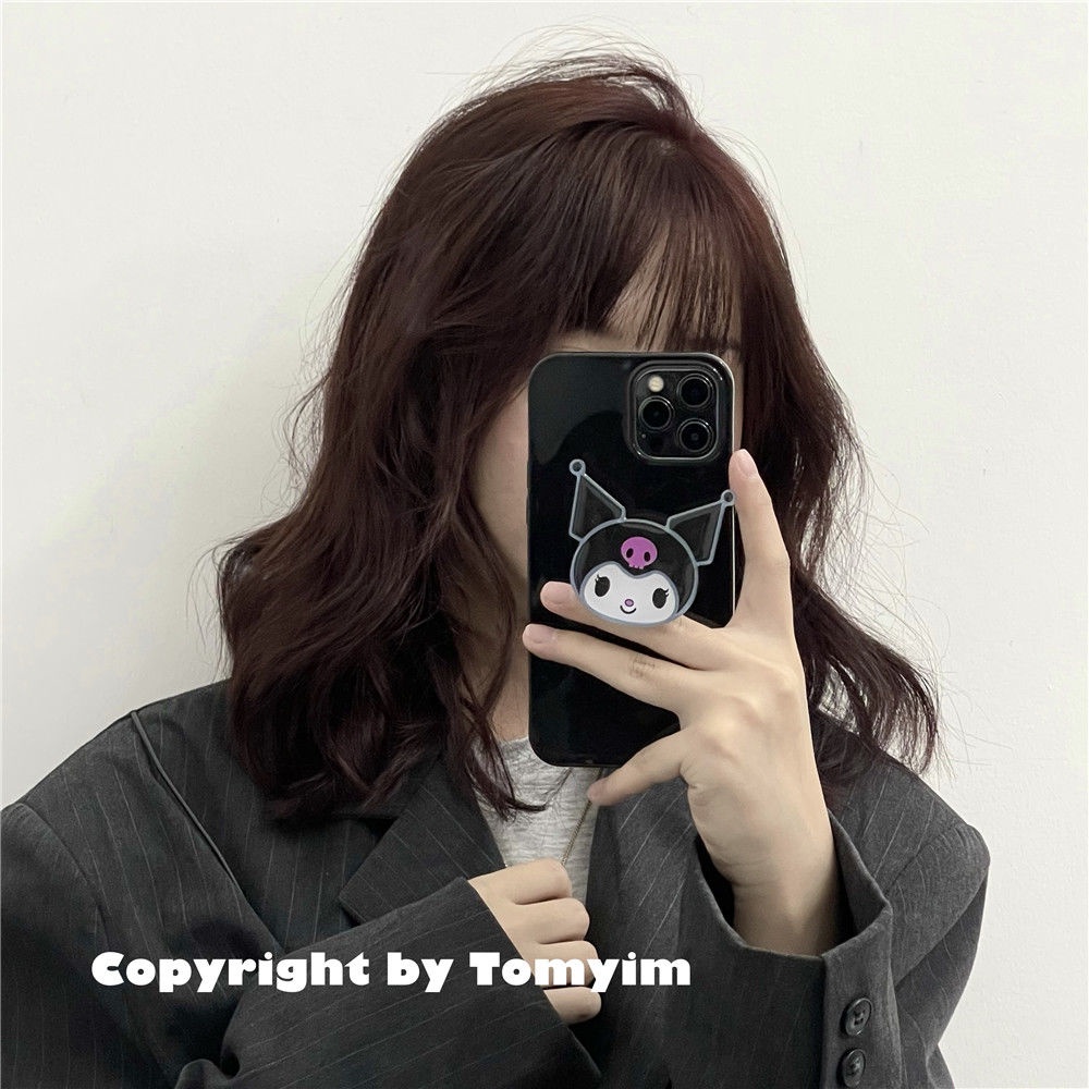 Dễ Thương Ốp Điện Thoại Họa Tiết Hoạt Hình Có Giá Đỡ Cho Iphone 11 12 Pro Max 678 Plus Xr