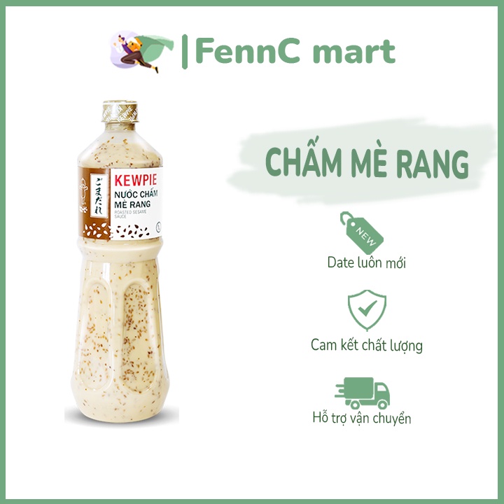 Nước Chấm Mè Rang Sốt Chấm mè Kewpie 180ml 1L FENNC