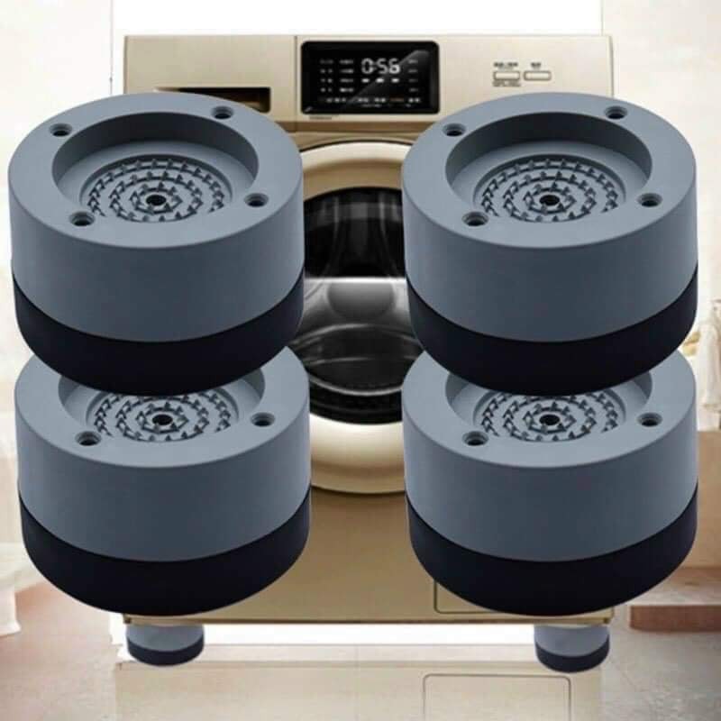 Bộ 4 chân đế cao su chống rung máy giặt - 4 chân chống ồn