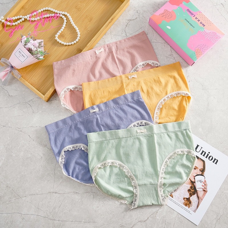 Quần Lót Nữ Cotton, Quần Chip Nữ Cao Cấp Nâng Mông - 1702