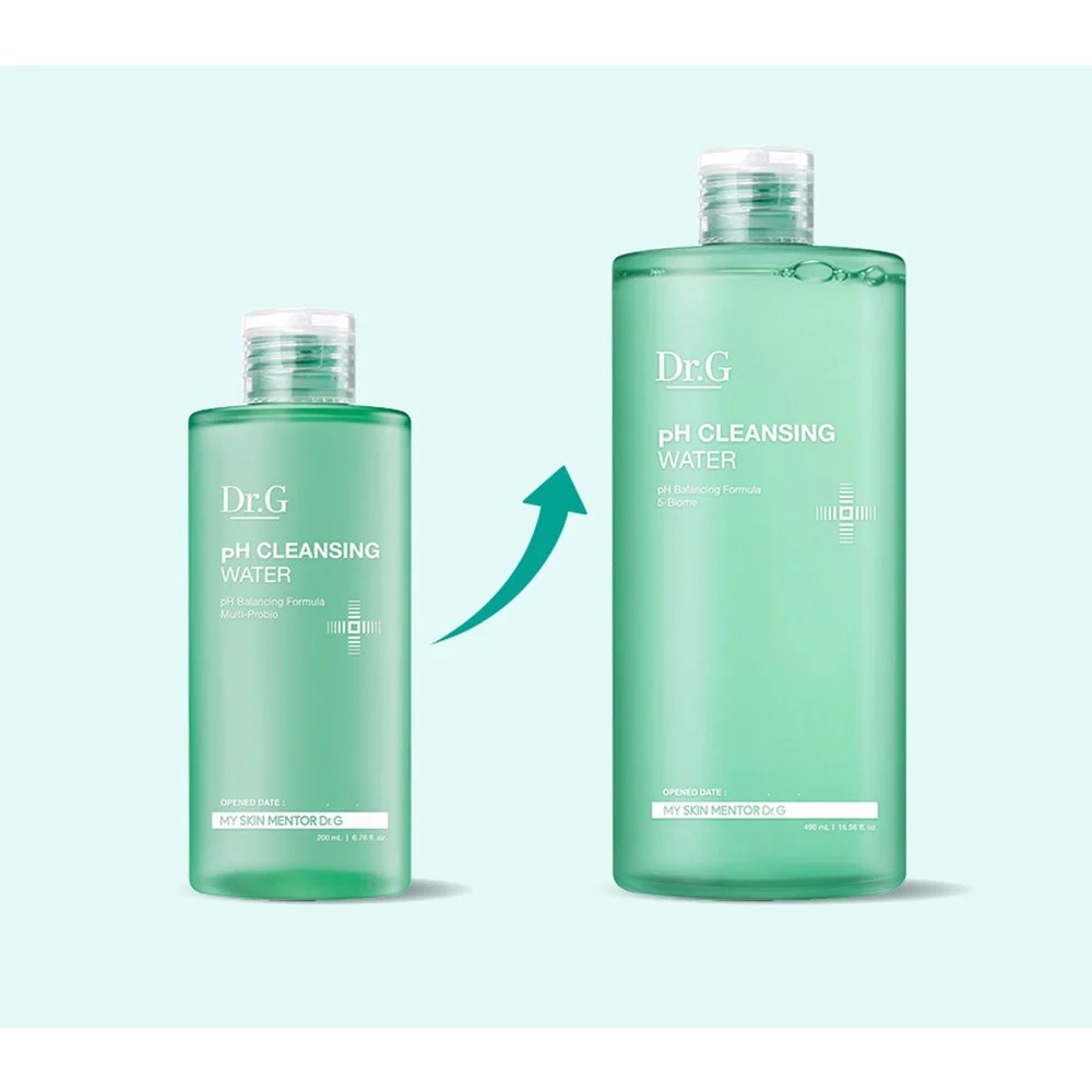 Nước Tẩy Trang Dịu Nhẹ Dr.G pH Cleansing Water 490ml