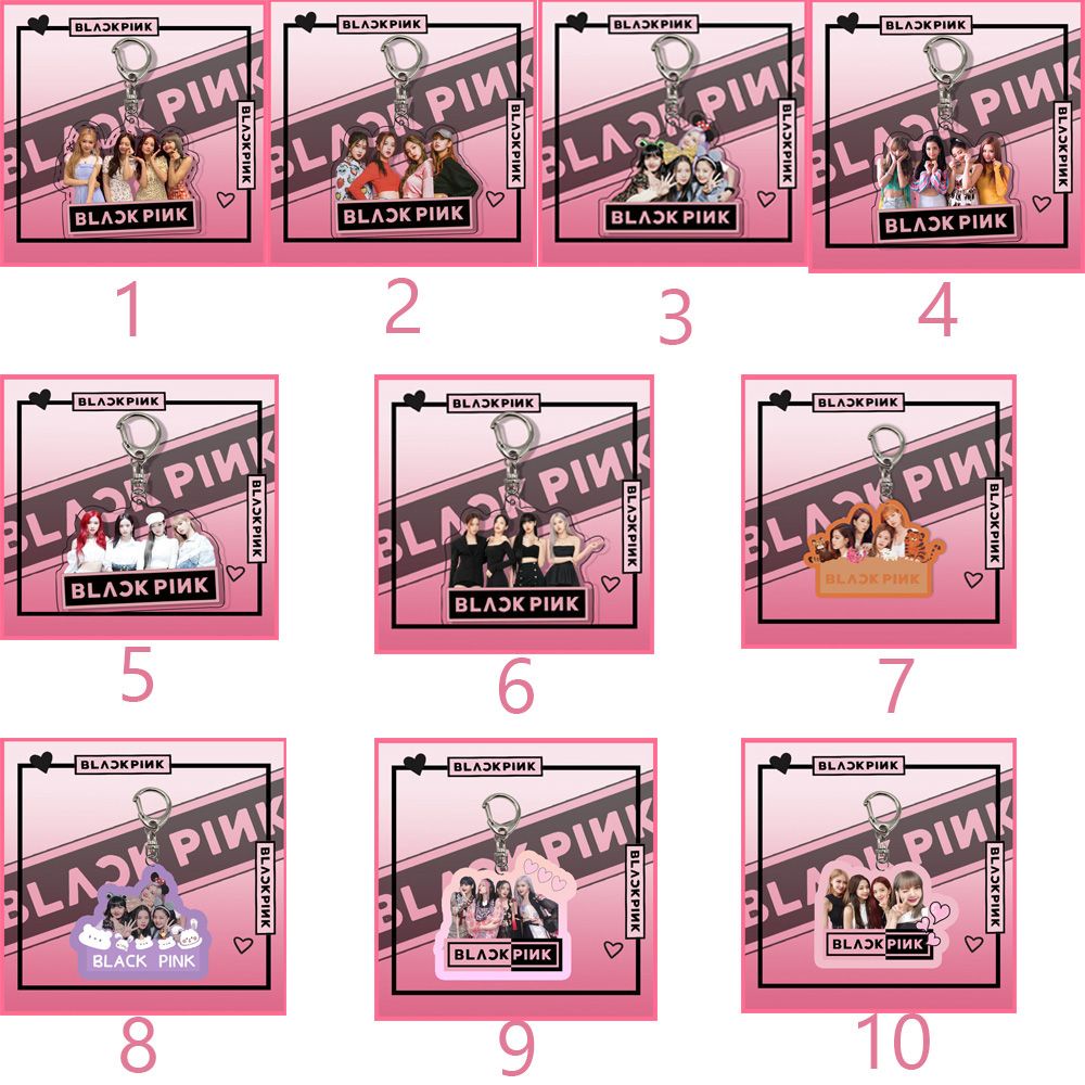 Móc Khóa Hình Blackpink Hoạt Hình Đa Năng