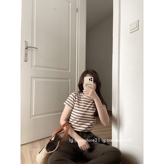 Áo pull kẻ ngang chất đep Nana21 Nanastore21