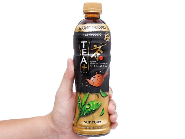 Lốc 6 chai trà Ô Long Tea+ Plus (455ml