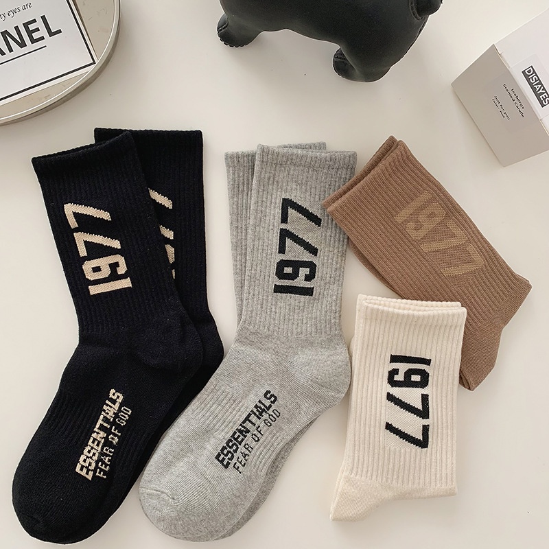 Vớ cotton Thể Thao Thời Trang Thu Đông Dành Cho Nam Nữ