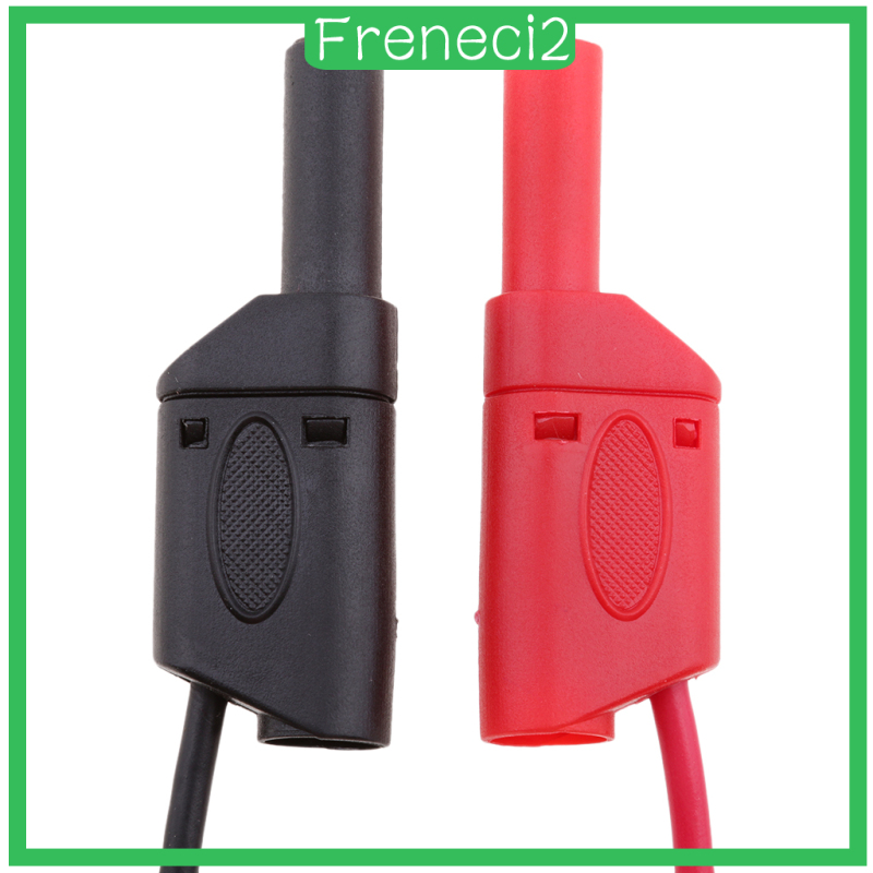 [FRENECI2]BNC Q9 To Dual 4mm Shrouded Banana Plug Test Leads Probe Cable Cord