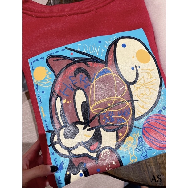 [FREESHIP - HÀNG LOẠI 1] ÁO NỈ JERRY PHỐI GẤU OVERSIZE HOT HIT | BigBuy360 - bigbuy360.vn