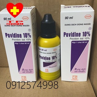 Dung dịch sát khuẩn Povidine 10% [90ml]