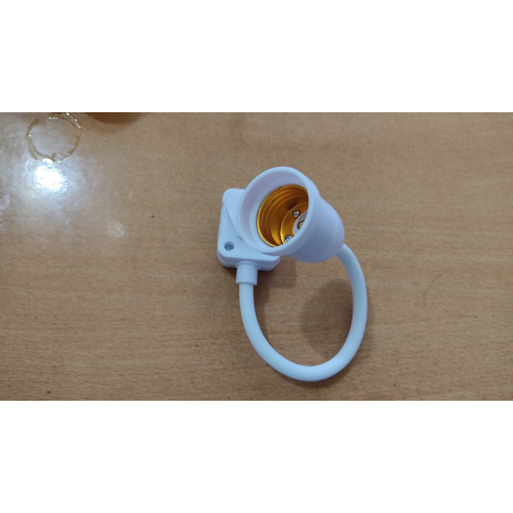 Đui đèn Đa Năng Điều Chỉnh Có Công Tắc E27 - Dài 28cm
